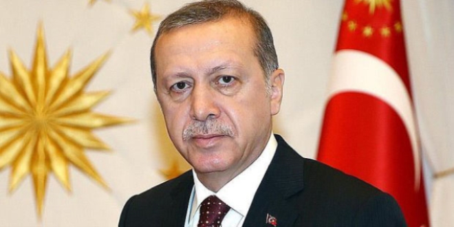 Cumhurbaşkanı Erdoğan, şehit ailesine başsağlığı diledi