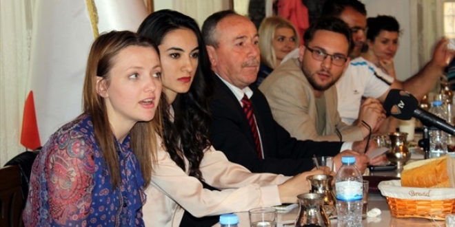 Avrupalı öğrenciler köy kültürünü tanıyacak