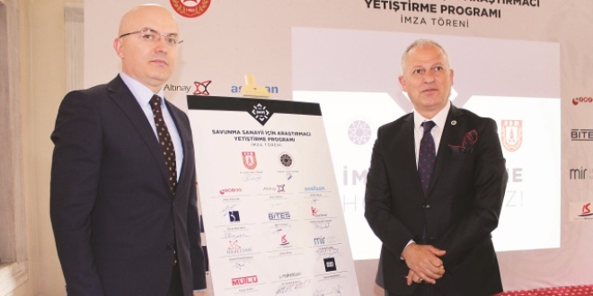 Savunma sanayiine üniversite desteği