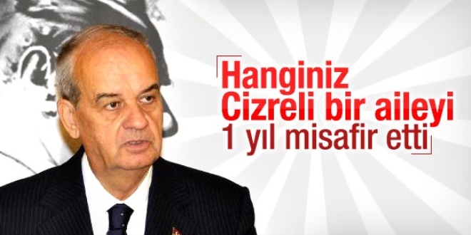 Başbuğ: Hanginiz bir Cizreli aileyi misafir etti