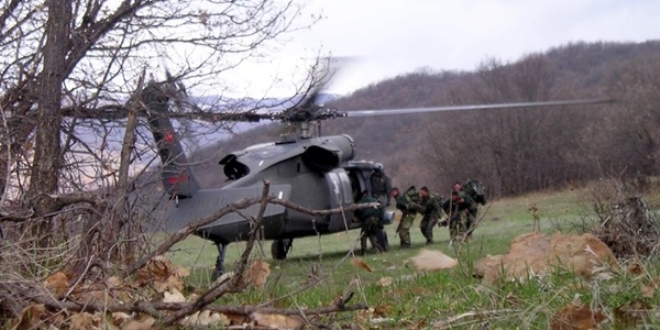 Tunceli'de eylem hazırlığındaki PKK'lılara operasyon