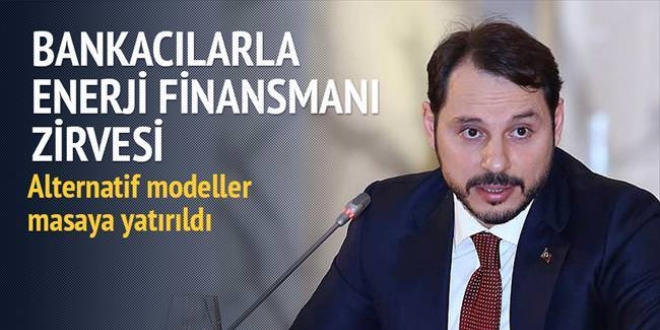 Bankacılarla enerji finansmanı zirvesi