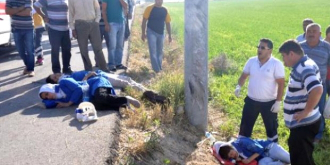 Bolu'da işçi servisi devrildi: 19 kişi yaralandı