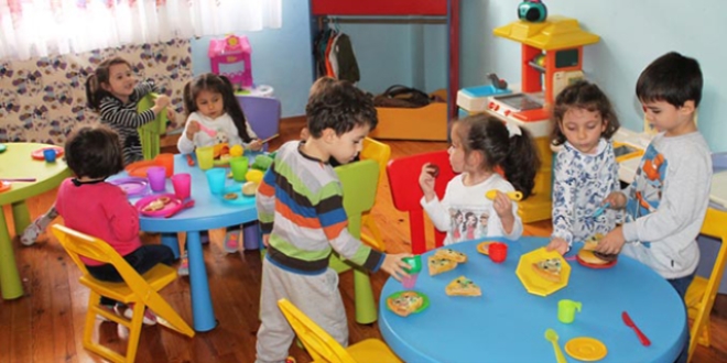 Anaokulu çocukları 'aşık atmayı' biliyor