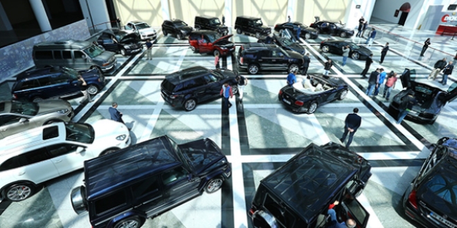 Koza-İpek'e ait lüks otomobillerin yarısı satıldı