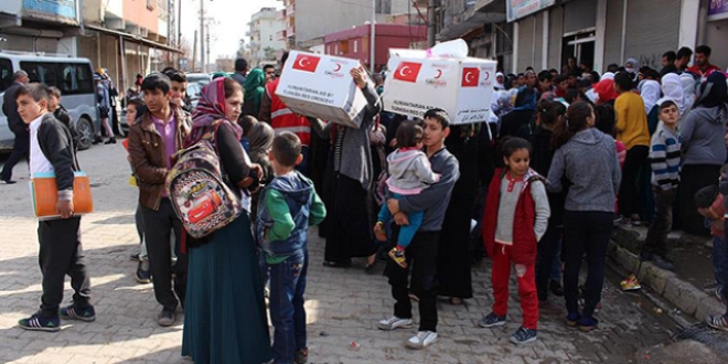 Kızılay'dan 50 bin terör mağduruna yardım