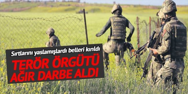 'Terör örgütü'nün Beli kırıldı'