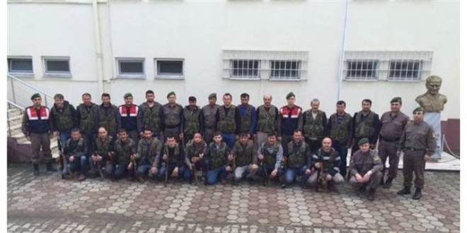 Giresun'da 750 köy korucusu göreve başladı