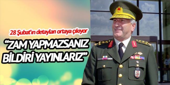 Zam yapmazsanz bildiri yaymlarz