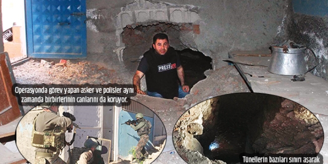 Tüneller kapatıldı, Suriye yolu kesildi