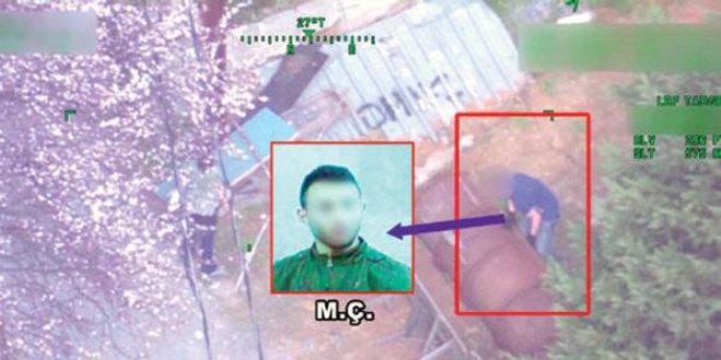 Örgüt sorumlusu böyle yakalandı