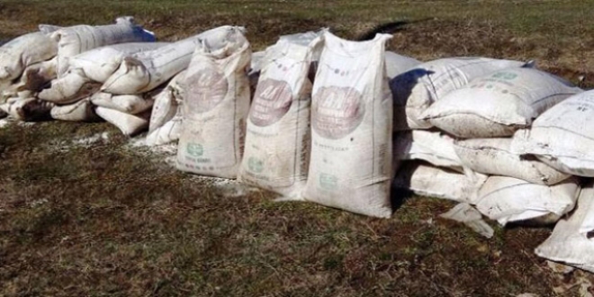 Van'da bin 600 kilogram amonyum nitrat ele geçirildi