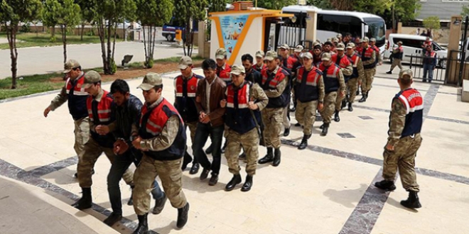 Şanlıurfa'da terör operasyonu 17 zanlı adliyede