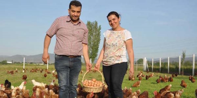 2 kardeş 3 tavukla girdiği işte markalaştı