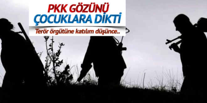 PKK, Suriye'de çocuk kaçırmaya başladı