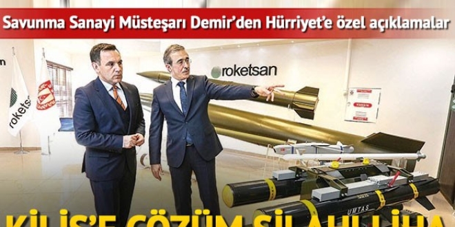 Kilis'e çözüm silahlı İHA