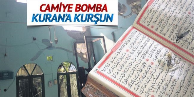 Camiye bomba, Kuran'a kurşun...