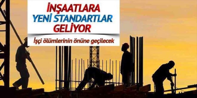 Asansör boşluğuna standart geliyor