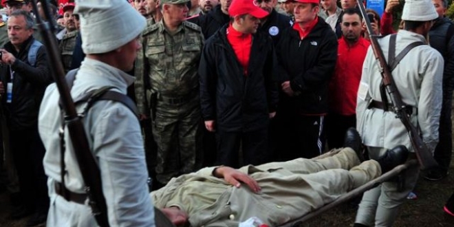 Tarihi yürüyüş yeniden canlandırıldı
