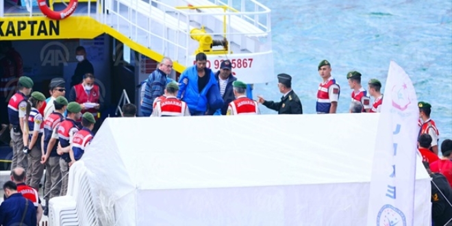 31 kişilik göçmen grubu, Güllük Limanı'na ulaştı