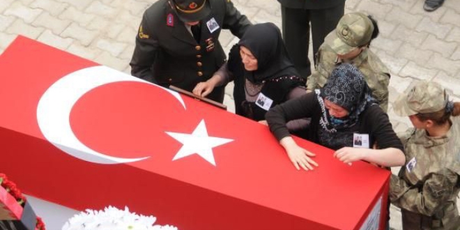 Şehit Uzman Çavuş Kul, son yolculuğuna uğurlandı