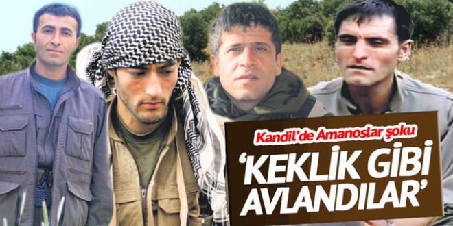 'Keklik gibi avlandlar'