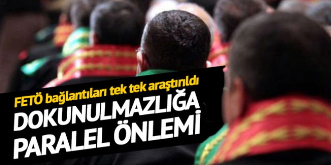 Dokunulmazlığa Paralel önlemi