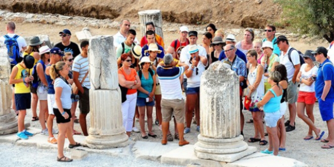 Turist says 10 yln en dk seviyesinde