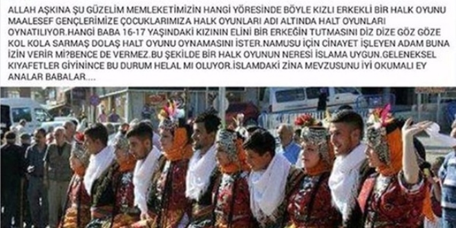 Halk oyunlarına 'zina' diyen müdür yardımcısı tayin edildi