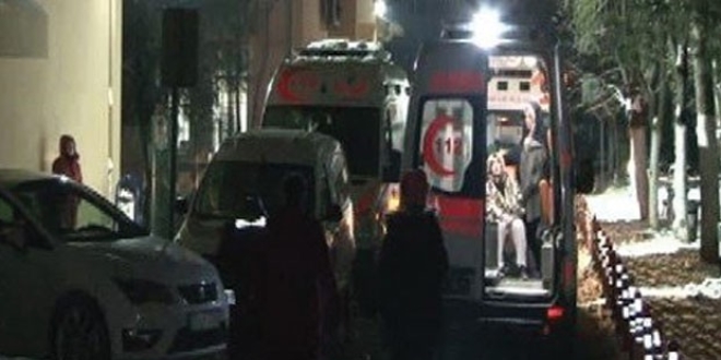Konak'ta, Devlet hastanesindeki yangın
