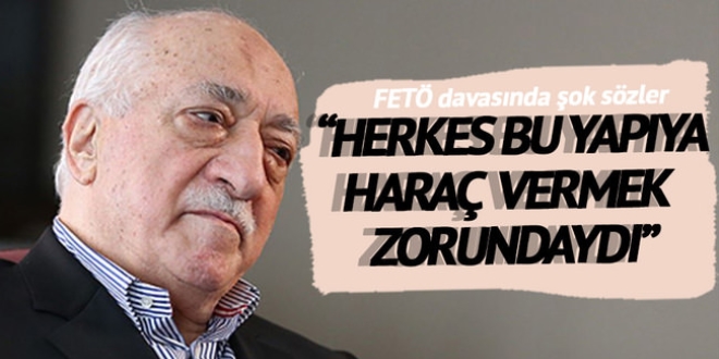 Herkes 'Paralel yapıya' haraç vermek zorundaydı