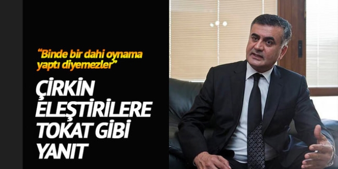 Adil Gür: Anketlerle oynuyor dedirtmem