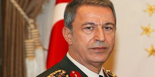 Genelkurmay Başkanı Orgeneral Akar'dan taziye mesajı