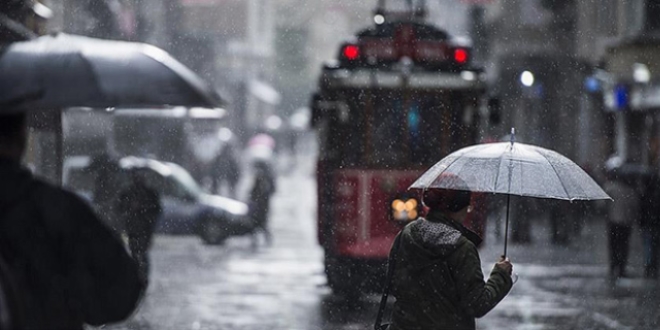 Meteoroloji'den sağanak ve dolu uyarısı