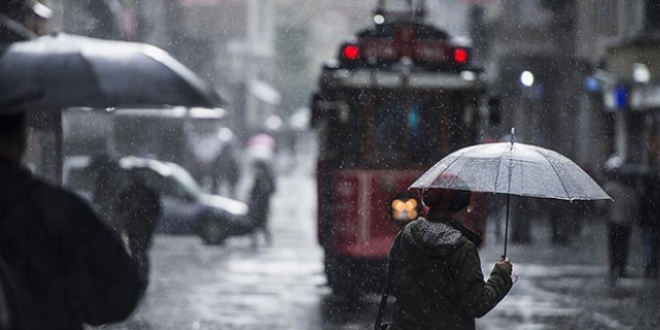 Meteoroloji'den saanak ve dolu uyars