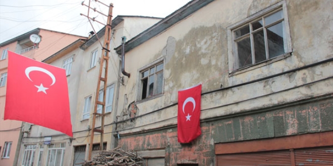 Şehidin ev masrafını Cumhurbaşkanı karşılayacak