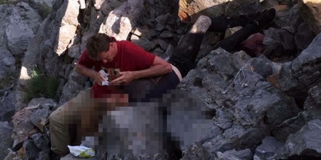 Manzara seyrederken kayalıklardan düşen turist öldü