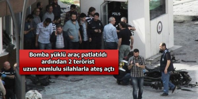 Gaziantep Emniyet Müdürlüğü'ne 3 terörist saldırdı
