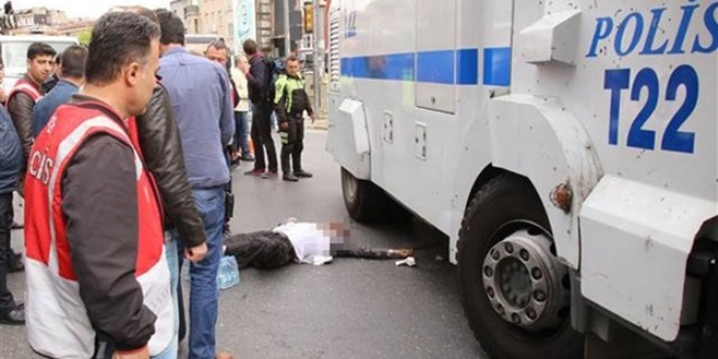 TOMA'nın çarptığı vatandaş hayatını kaybetti