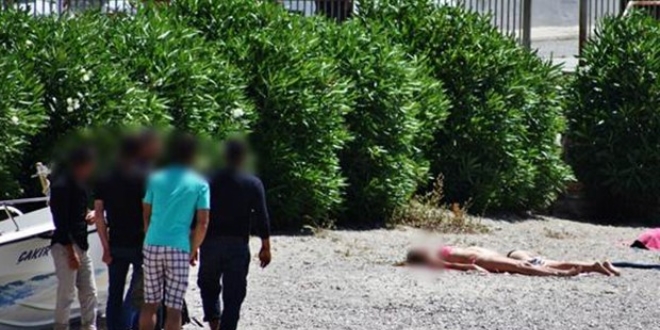 Sahil magandaları sezon açtı