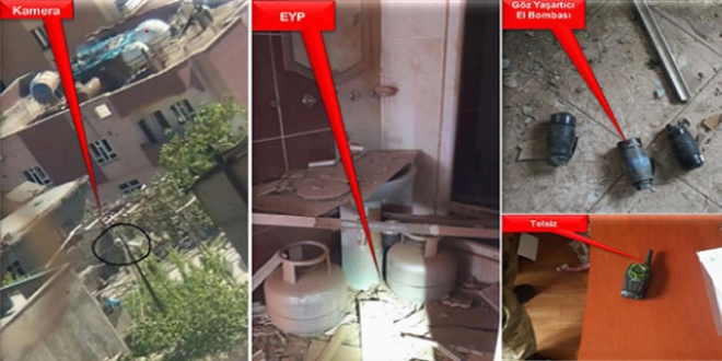 Teröristler Şırnak'ta sokaklara kamera yerleştirmiş