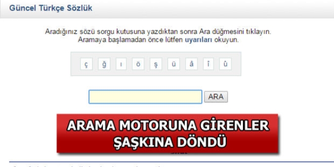 TDK'nın 'kirli' kelimesi tepki çekti