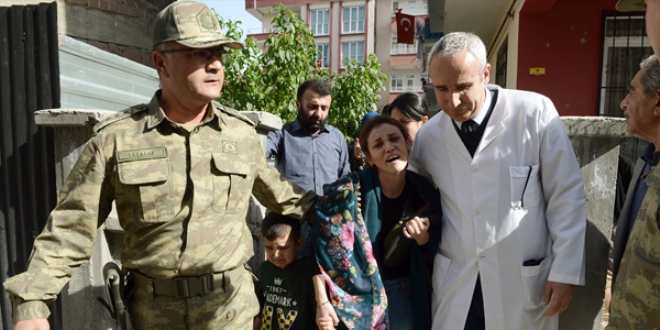 Şehit uzman çavuş Arslan'ın evine acı haber ulaştı