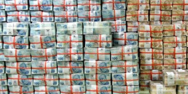 Hazine 3,6 milyar lira borçlandı
