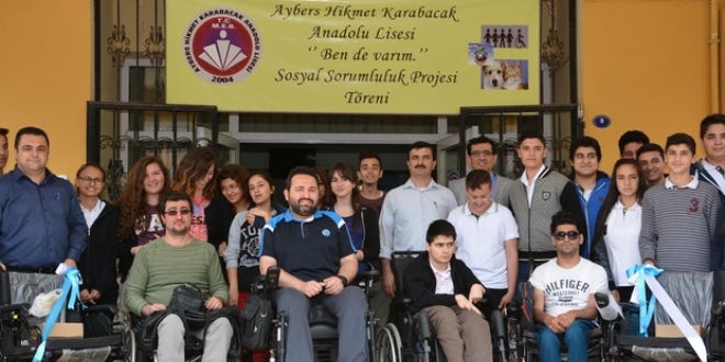Lise öğrencilerinden anlamlı kampanya