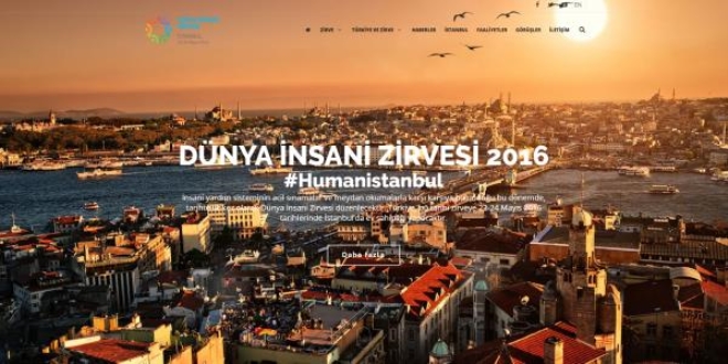 Türkiye, Dünya İnsani Zirvesi'ne hazırlanıyor