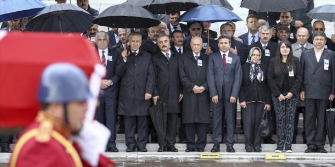 Eski Milletvekili Durhan için TBMM'de tören