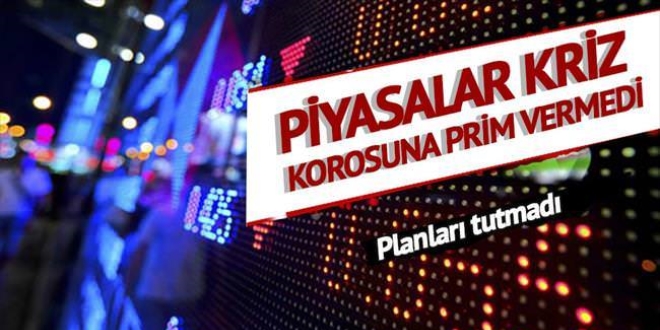 Kriz korosu iş başında