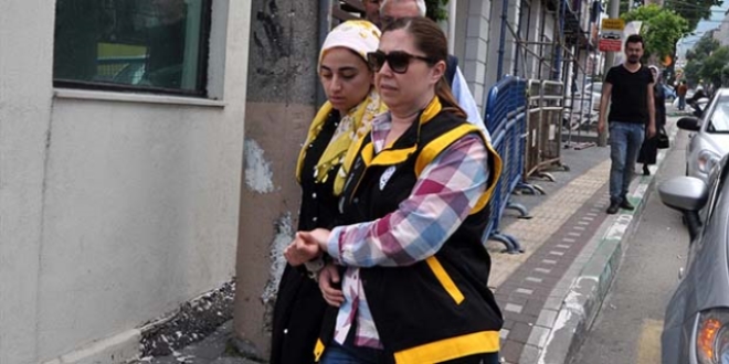 Uzman çavuş olan eşini öldüren kadın, tutuklandı