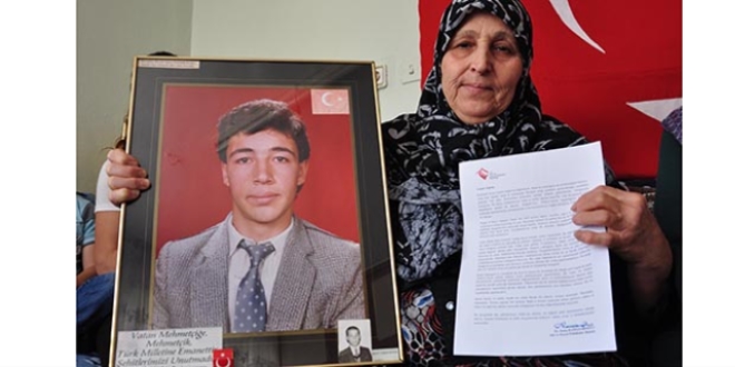 Bakan Ramazanoğlu'ndan şehit ailelerine mektup